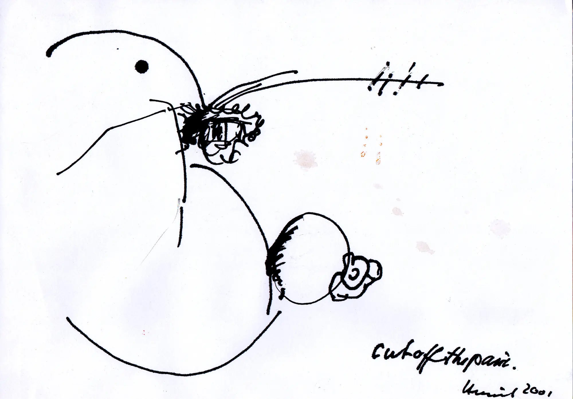 Tuschezeichnung – 2000er Jahre