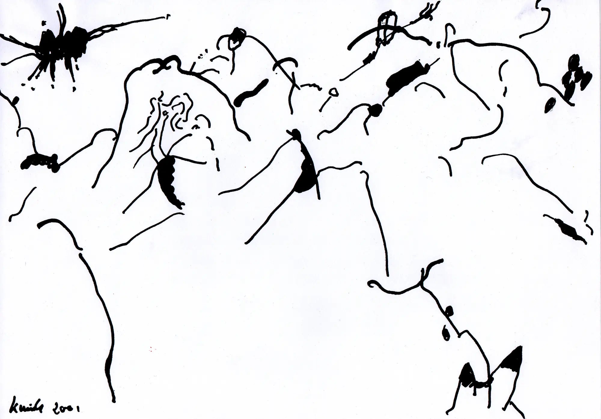 Tuschezeichnung – 2000er Jahre